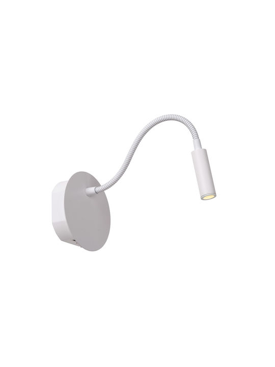 Lucide Lightning Μονό LED Θερμό Λευκό Σποτ σε Λ...