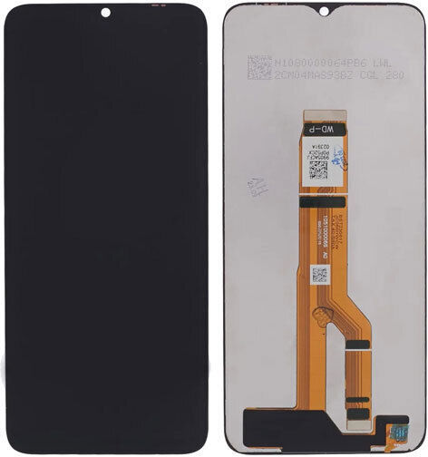 Οθόνη με Μηχανισμό Αφής για Huawei Honor X6a, X5 Plus 4G (Μαύρο)