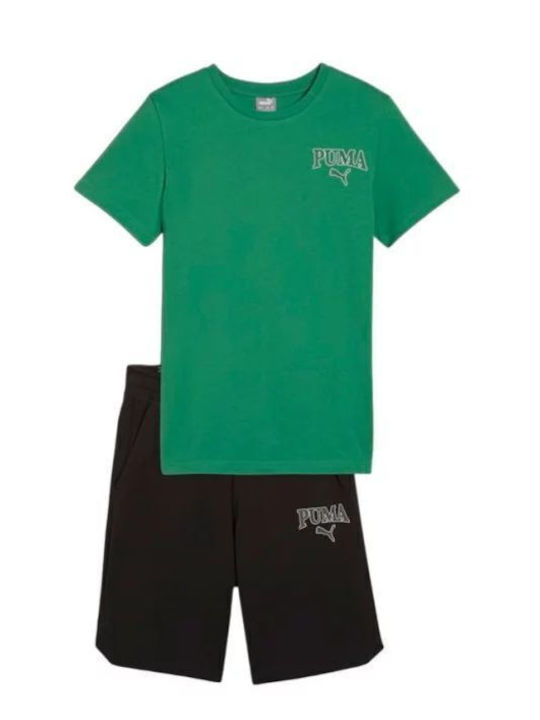 PUMA Kinder-Set mit Shorts Sommer 2Stück Schwarz