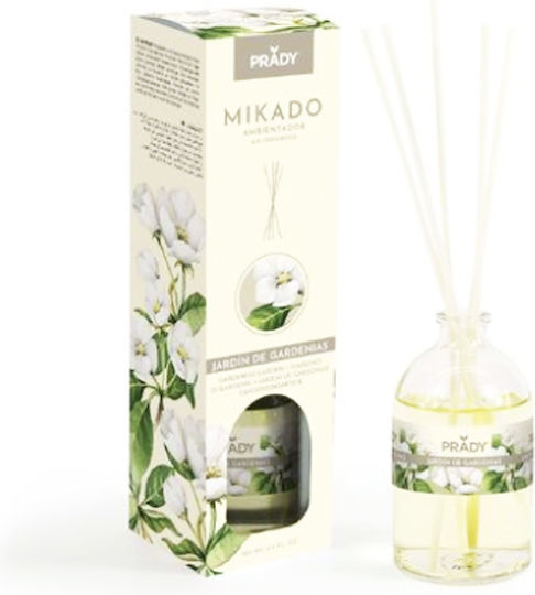 Prady Micado Парфюмиран аромат за стая с пръчици 100ml Gardenia 08711