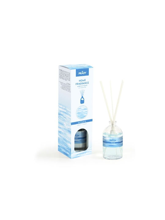 Prady Micado Парфюмиран аромат за стая с пръчици 100ml Ocean 08705