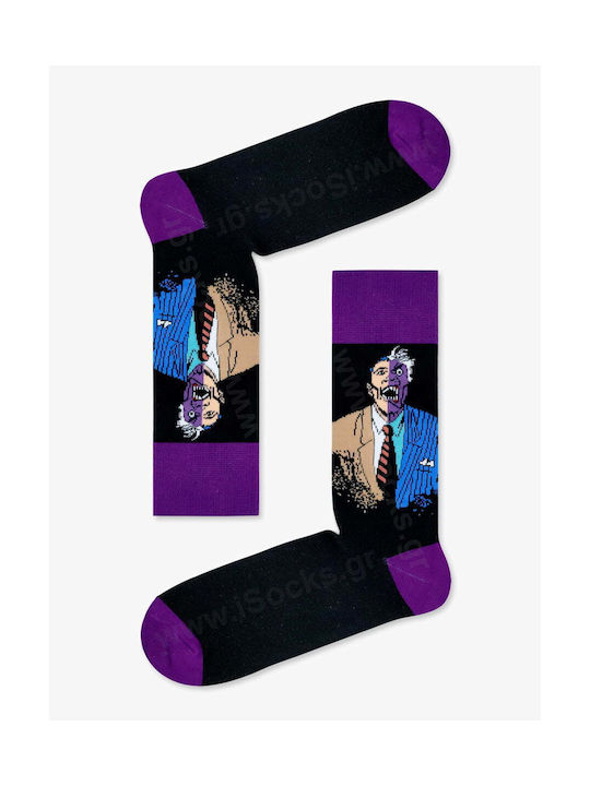 Dc Sock With Two-face Designs