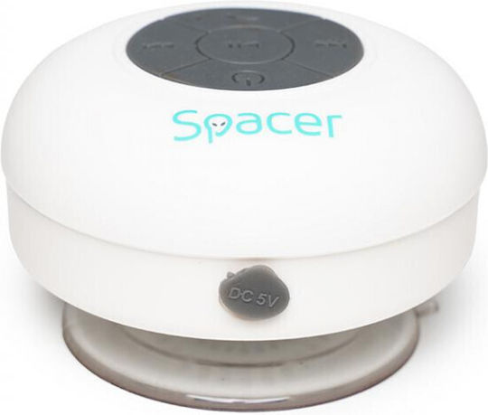 Spacer Ducky Boxă Bluetooth 3W cu Durată de Baterie până la 4 ore Alb