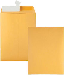 Metron Set of Envelopes Correspondence with Adhesive 250pcs in Brown Color 827.591729