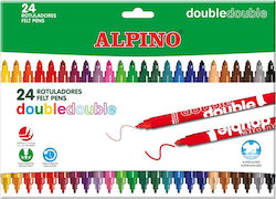Alpino Μαρκαδόροι Σετ 24 χρώματα Alpino Μαρκαδόροι Σετ 24 χρώματα