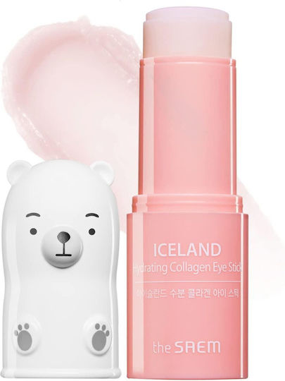 The Saem Iceland Hydrating Collagen Stick Ματιών για Ενυδάτωση 7gr