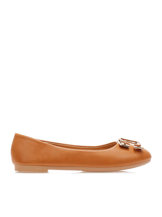 Tsoukalas Ballerinas Brown 511807cam