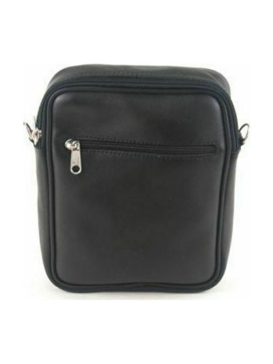 Kouros Herrentasche Schulter / Crossbody Schwarz