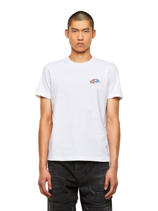 Diesel T-diegos K36 Men's Short Sleeve T-shirt White