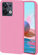 Beline Back Cover Σιλικόνης Ροζ (Oppo Reno8)