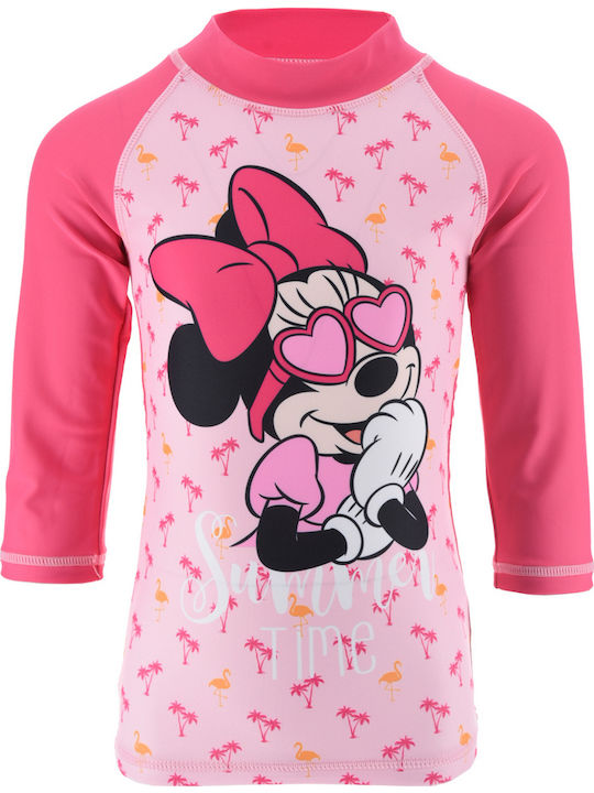 Superheroes Kids Swimwear Rashguard Fuchsia (fu...