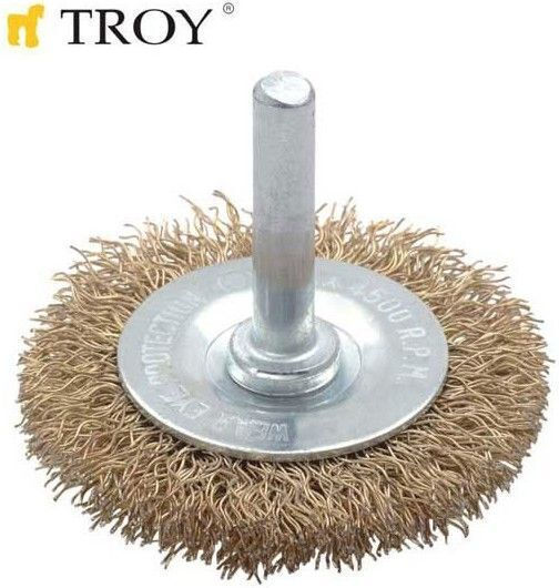 Troy T 27703-50 Werkzeugdrahtbürste 50mm