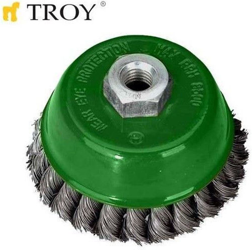 Troy T 27707-65 Wire Brush Tool Bell 65mm