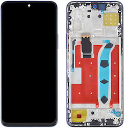 Screen with Frame for Huawei Honor X8 4G 2022 (Blue)