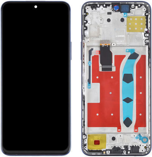 Οθόνη mit Touch-Mechanismus und Rahmen für Huawei Honor X8 4G 2022 (Blau)