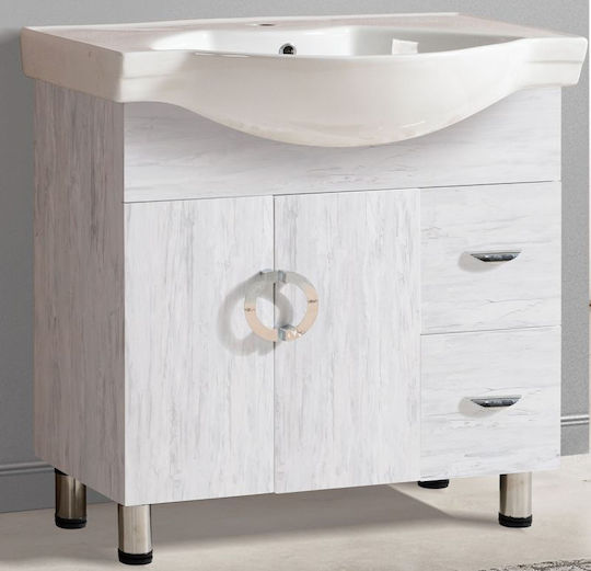 Gloria Long Life Blat fără Lavoar L80xW46xH82cm Cerul