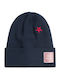 Beanie Unisex Σκούφος Πλεκτός σε Navy Μπλε χρώμα
