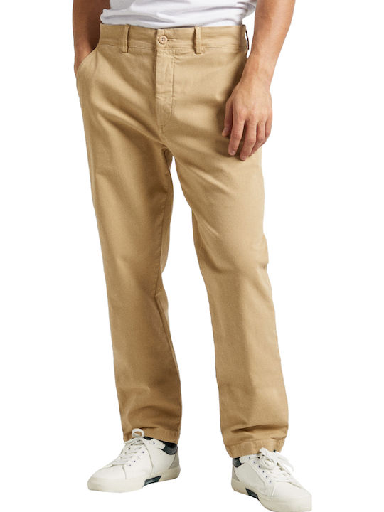 Pepe Jeans Trousers Chino Khaki