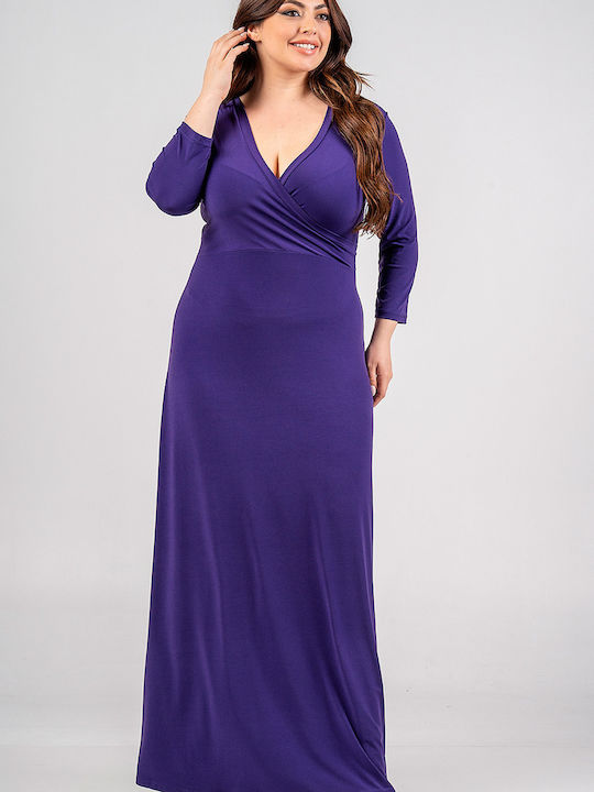 Lovesize Maxi Rochie Înfășurați Violet