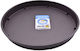 Et Plast Plate Pot Plastic Brown 32x32cm