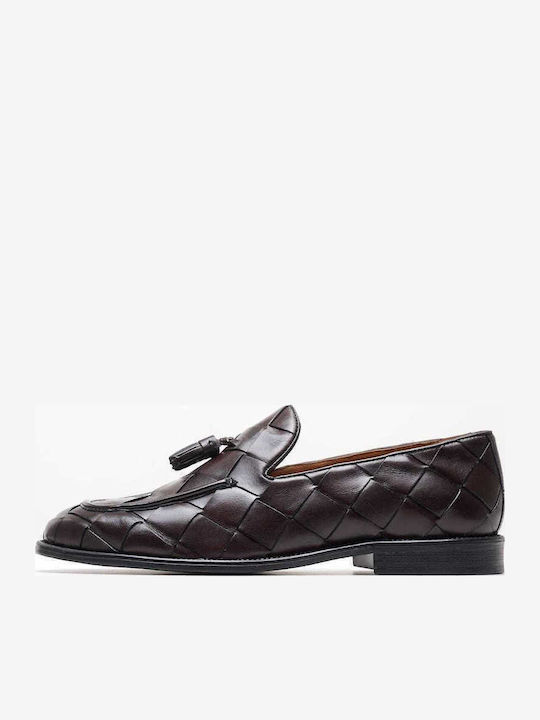 Men's Leather Moccasins Brown