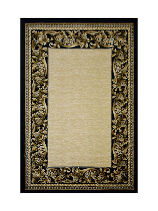 Carpet A Chenille Black-gold 140x200cm