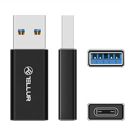 Tellur USB-A Male to USB-C Female Converter