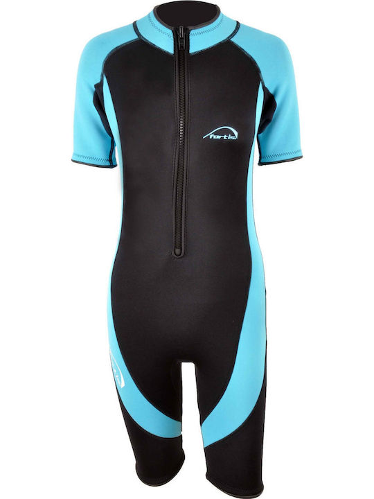 Fortis Kids Diving Playsuit with Zip Black 3mm