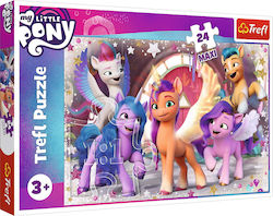 Trefl 24 Maxi My Little Pony Пъзел - Bucuria Poneilor