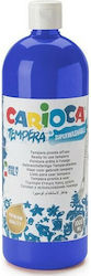 Carioca Tempera Farben Blau in Flasche 1000ml 1...