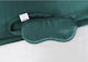 Beauty Home Silk Green Sleep Mask Pillow