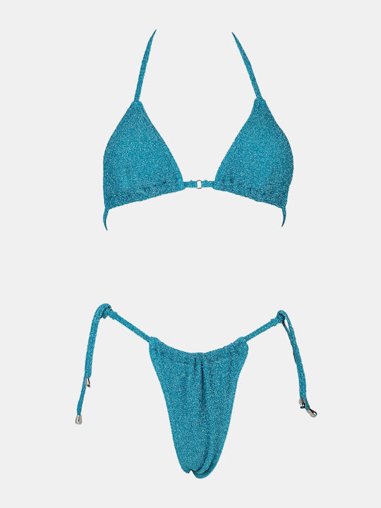 Decoro Bikini-Set Blau