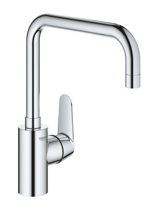 Grohe Eurodisc Cosmopolitan Küchenarmatur Zähler Silber