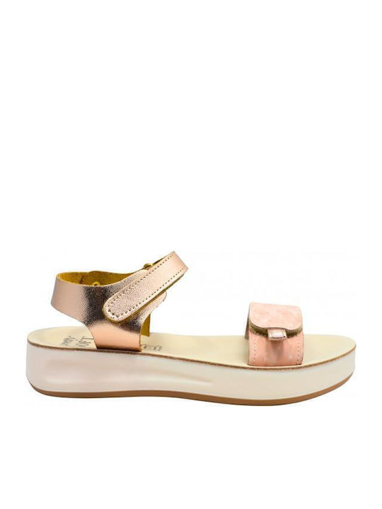 Pretty Soft Kinder Sandalen Rose Gold