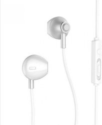 Remax RM-711 Earbuds Freisprecheinrichtung Kopfhörer mit Stecker 3.5mm Gray Remax RM-711 Earbuds Freisprecheinrichtung Kopfhörer mit Stecker 3.5mm Gray