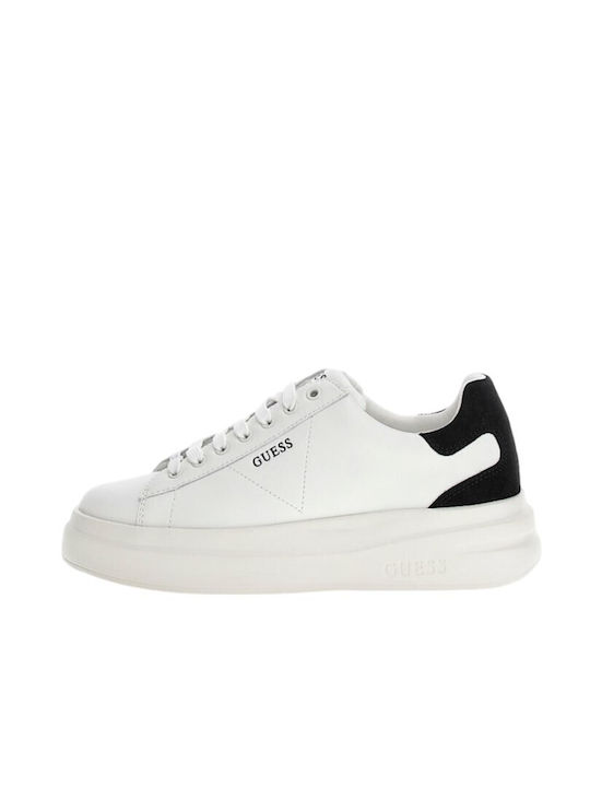 Guess Elbina Femei Adidași White Black