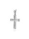 Chrilia White Gold Cross 14K