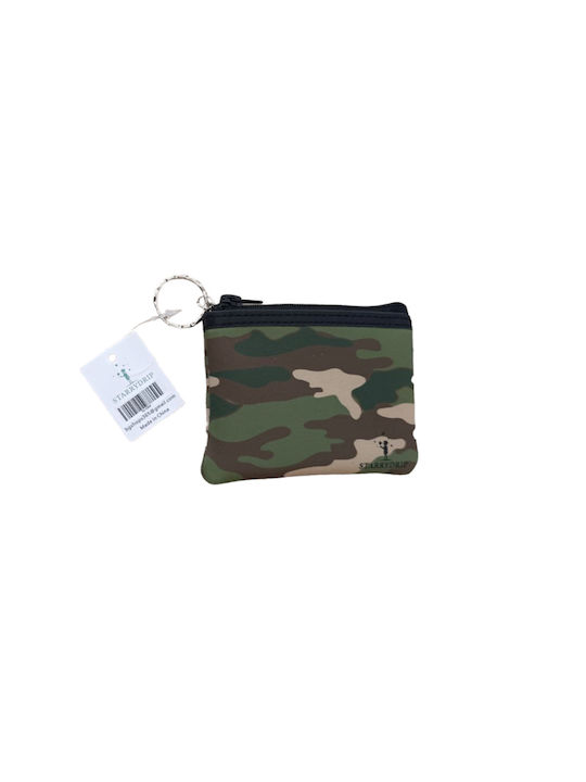 Portofel pentru copii Starrydrip pentru băiat în design camuflaj 10×8cm