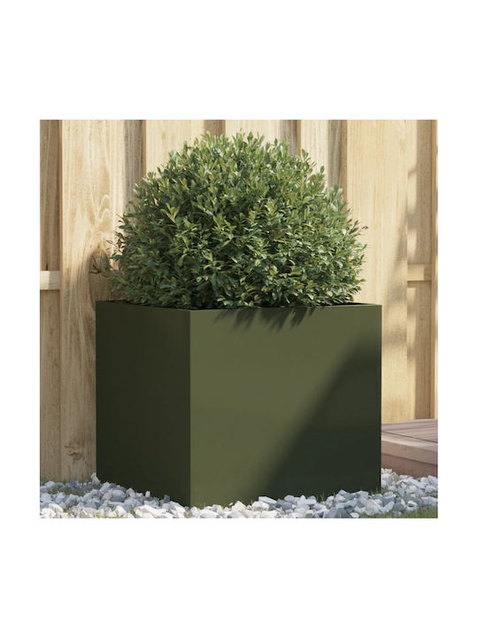 vidaXL Planter Box 49x47cm Green 841565