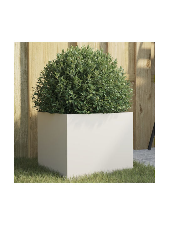 vidaXL Planter Box 32x30cm White 841537