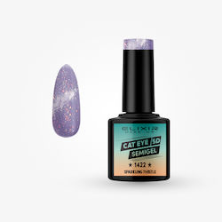 Elixir Semi Хибриден Лак за Нокти Sparkling Thi...