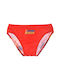 Superheroes Kids Swimwear Swim Briefs Red