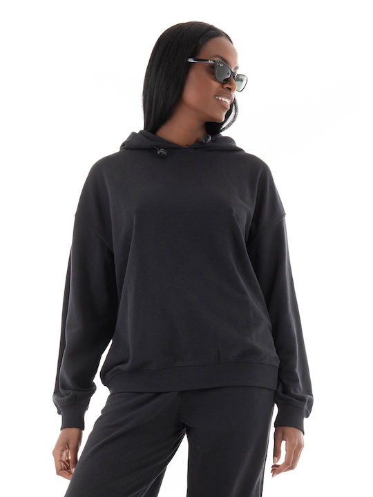 Only Women's Hooded Sweatshirt Black