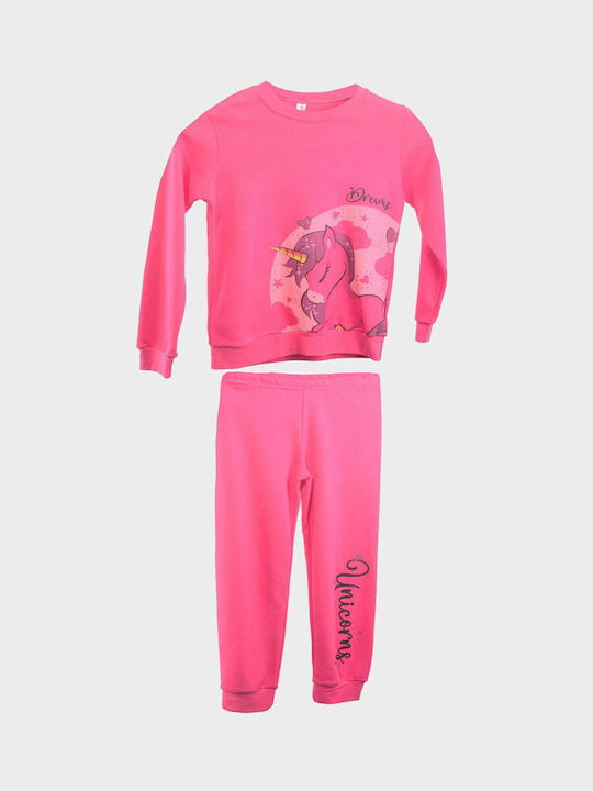 Dreams Kids Pyjamas Cotton Pink