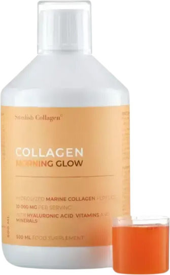 Swedish Collagen Collagen Morning Glow με Βιταμίνη C και Υαλουρονικό Οξύ 500ml