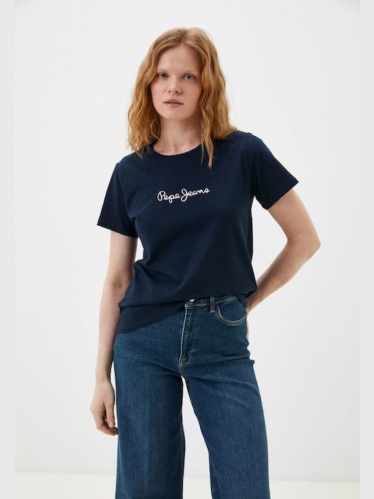 Pepe Jeans Women's T-shirt Navy