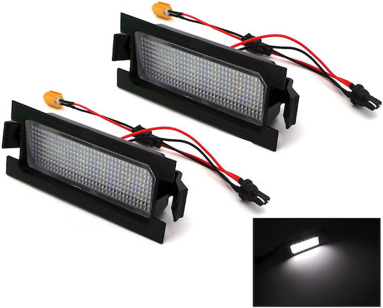 License Plate Lights Led 12V for Hyundai i30 / Elantra / Sonata Kia Ceed / Rio / Niro 2pcs