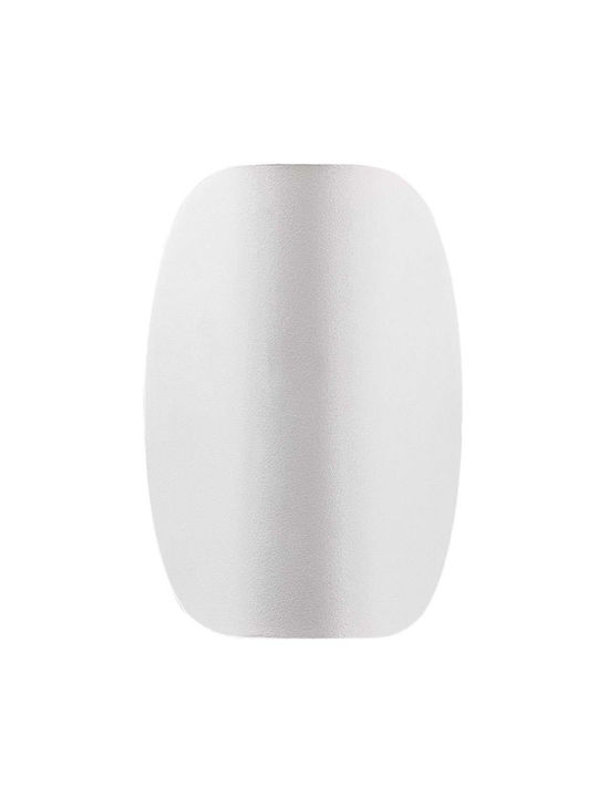 Opviq Lumină de Perete cu LED Integrat și Lumină Alb Cald Gri 12x13x12cm