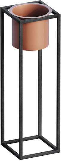 Aberto Design Ghiveci Metalic Negru