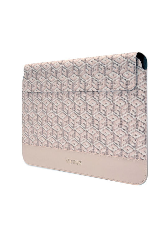 Guess Pu G Cube Geantă Husă 13" Roz